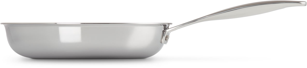 Le Creuset Signature Stainless Steel Non-Stick Deep Frying Pan 24cm