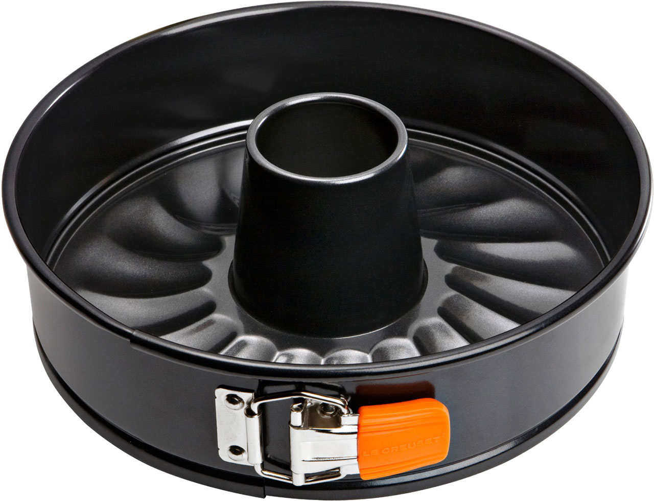 Le Creuset Springform Round Cake Tin 26cm with Funnel Insert Toughened Non-Stick