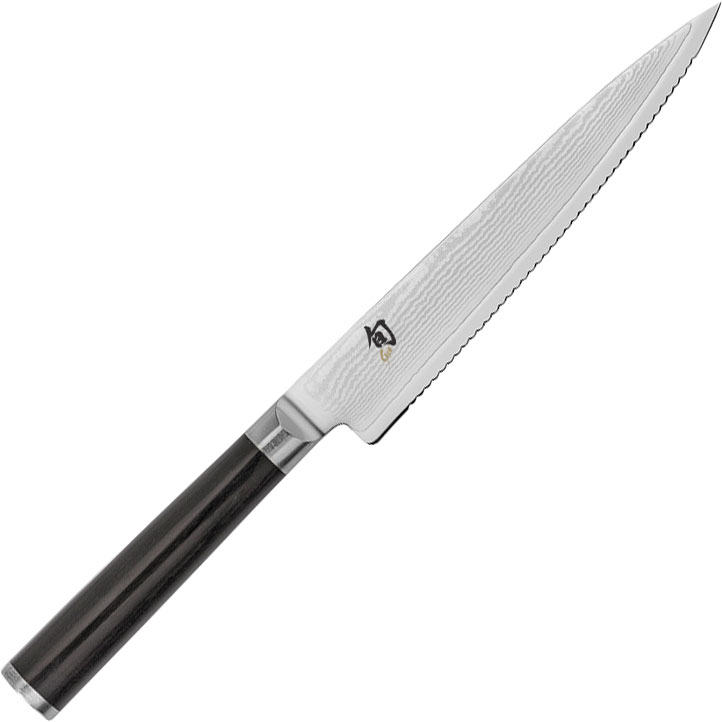 Shun Classic Serrated Utility Knife 15cm DM0722