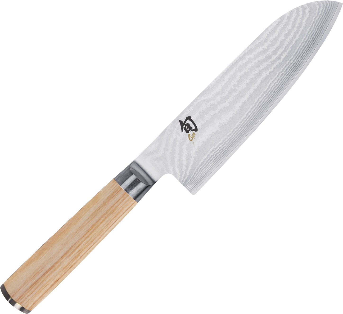 Classic White Santoku Knife 18cm