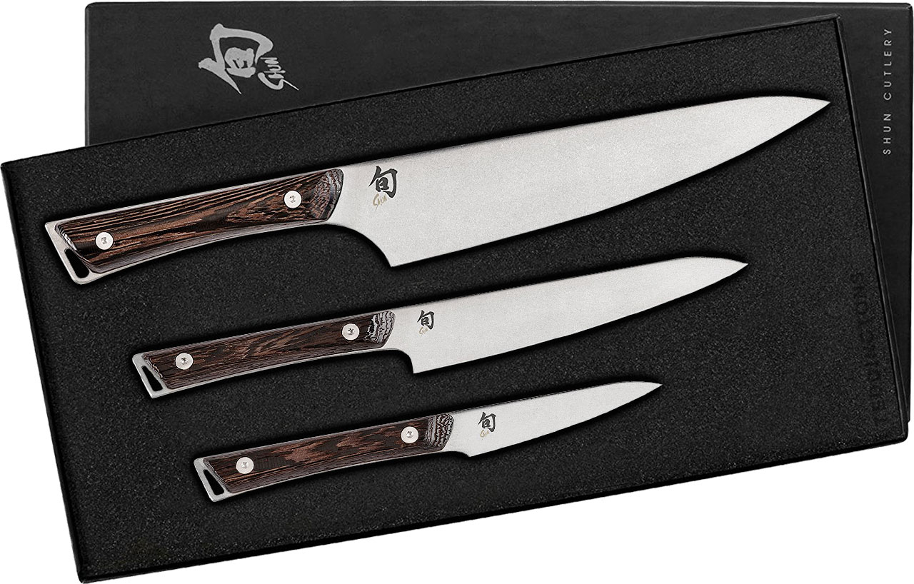 Shun Kanso 3-piece Starter Knife Set SWTS300