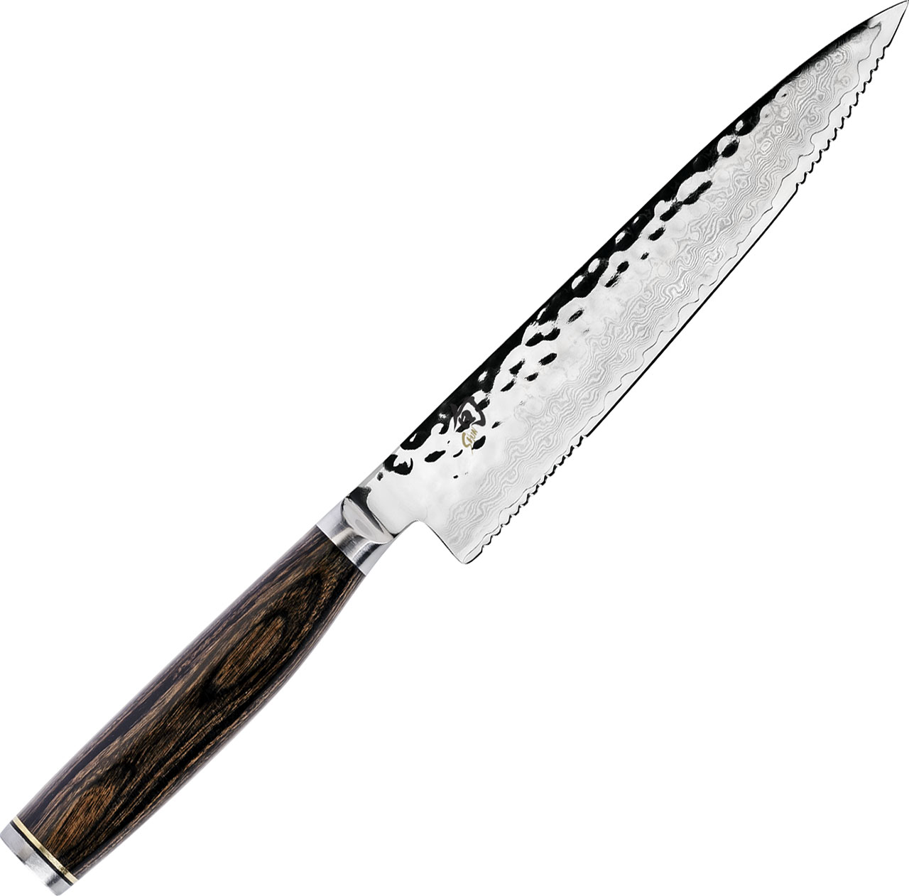 Shun Premier Serrated Utility Knife 16.5cm TDM0722