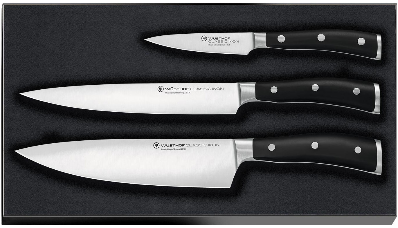 Wüsthof Classic Ikon 3-piece Knife Set