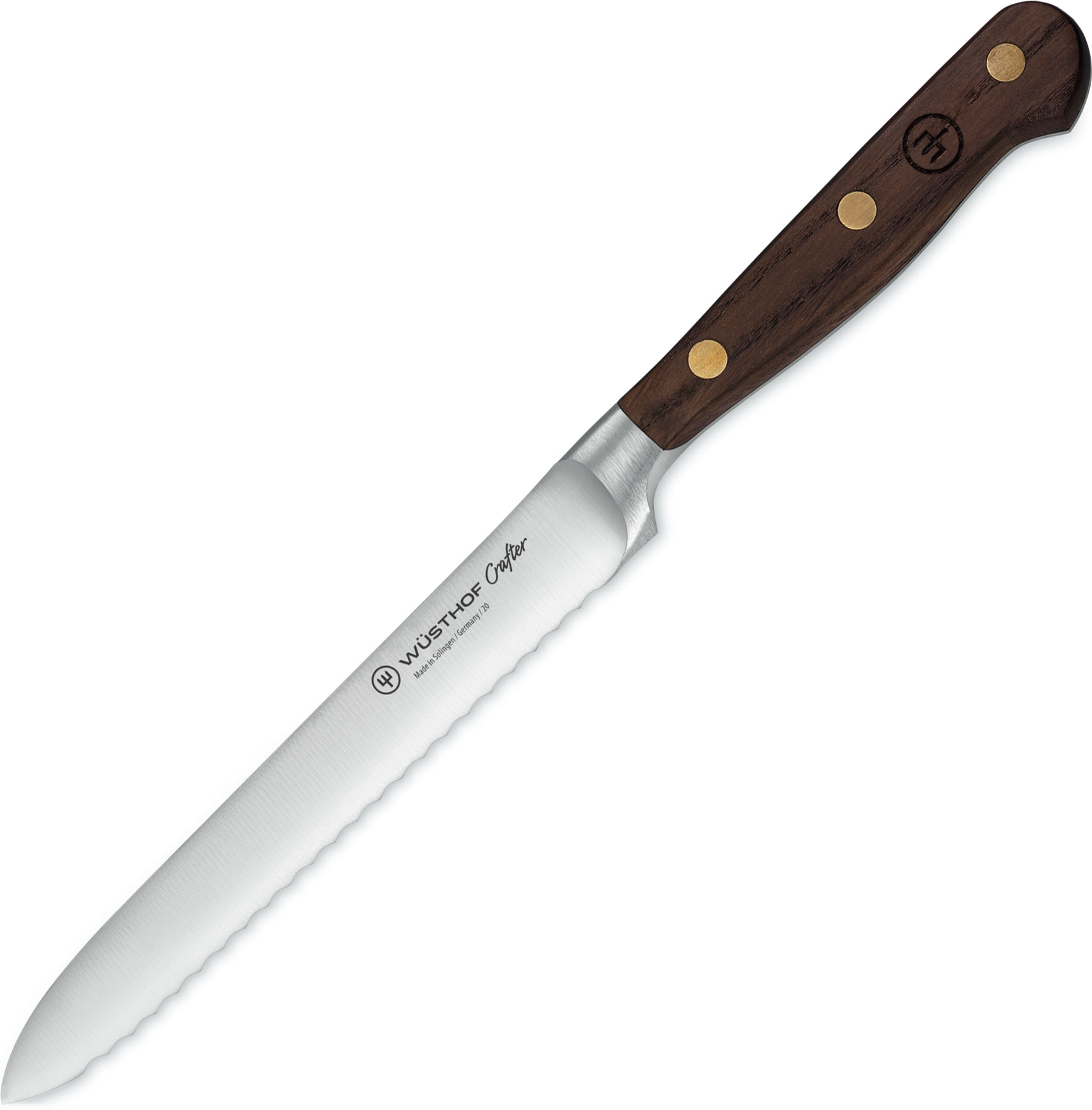 Wüsthof Crafter Serrated Utility/Sausage Knife 14cm 1010801614