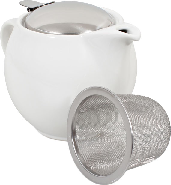 Zero Japan Universal Teapot 450mL White